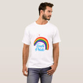 プライドLGBTQ Tシャツ (正面フル)