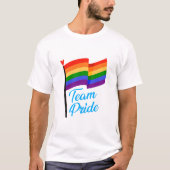 プライドLGBTQ Tシャツ (正面)