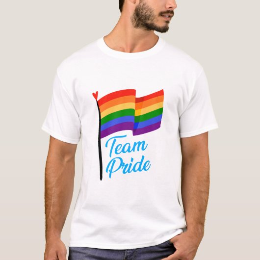 プライドLGBTQ Tシャツ (正面)