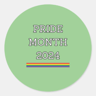 プライドMONTH 2024, lgbtq ラウンドシール