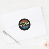 プライドMONTH 2024, lgbtq,ロゴ ラウンドシール (封筒)