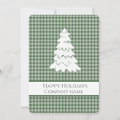 プライドSanta reindeerホリデーパーティー企業のInv 招待状 (裏面)