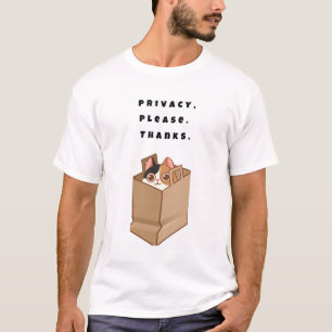 プライバシーをお願い。感謝してい. Tシャツ