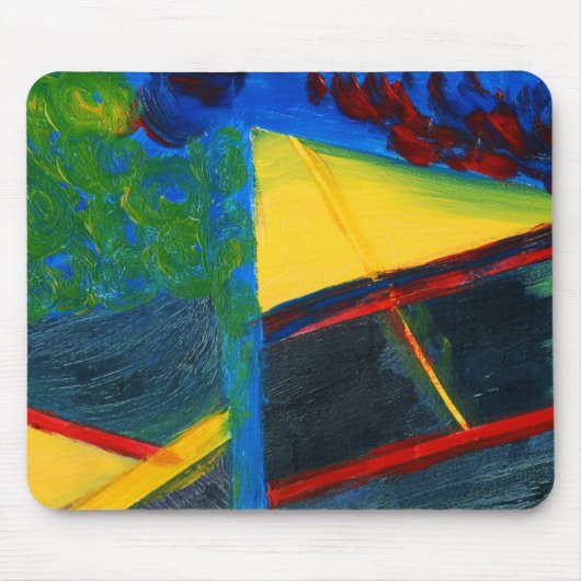 プライバシーを1つ選択 マウスパッド (正面)