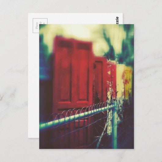 プライバシーフェンスドア ポストカード (正面/裏面)