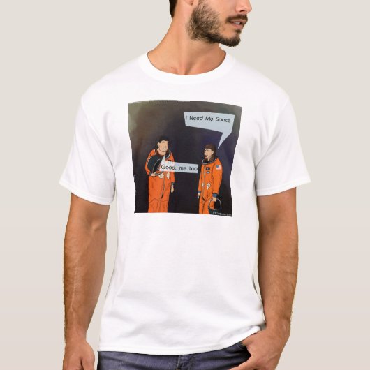 プライベートを守りたいおもしろデザイン Tシャツ (正面)