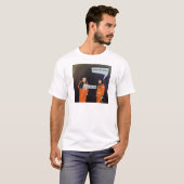プライベートを守りたいおもしろデザイン Tシャツ (正面フル)
