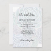 プライベートウェディングレセプション多肉食招待状 招待状 (正面)