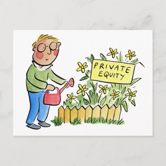 プライベートエクイティ ポストカード (正面)