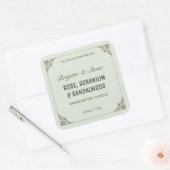 プライベートコレクションハンドクラフトViridescent Candle スクエアシール (封筒)