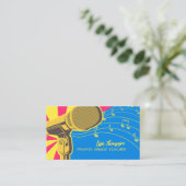 プライベートシンガーミュージック先生名刺 名刺 (スタンド正面)