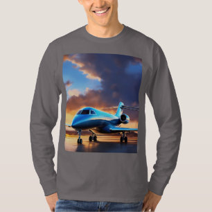 プライベートジェットプレステージ設計長袖Tシャツ Tシャツ