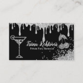 プライベートパーティーバーテンダー名刺 名刺 (正面)