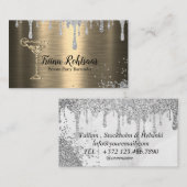 プライベートパーティーバーテンダー名刺 名刺 (正面/裏面)