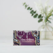 プライベートパーティーバーテンダー名刺 名刺 (スタンド正面)