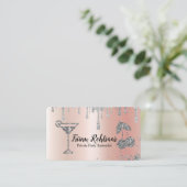 プライベートパーティーバーテンダー 名刺 (スタンド正面)