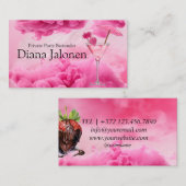 プライベートパーティーバーテンダー 名刺 (正面/裏面)