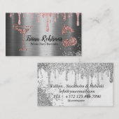 プライベートパーティーバーテンダー 名刺 (正面/裏面)