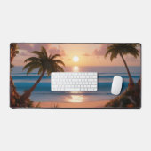プライベートビーチ デスクマット (キーボード&マウス)