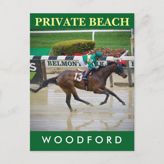 プライベートビーチ ポストカード (正面)