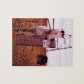 プライベートプロパティラベンダーホース ジグソーパズル (横)