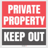 プライベートプロパ保ティアウト シール (シート)