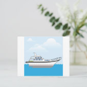 プライベートボート ポストカード (スタンド正面)