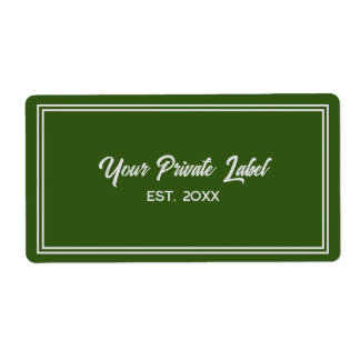 プライベートラベルの色を選択 ラベル