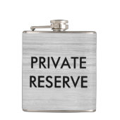 プライベートリザーブ花崗岩ストライプのフラスコ フラスク (正面)