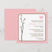 プライベートリスト-アイリーン 招待状 (正面/裏面)