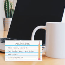 プライベート先生家庭教師パーソナライズされたフラッシュカード