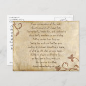 プライベート懇親会カード ポストカード (正面/裏面)