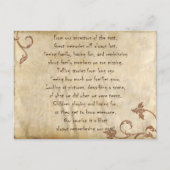 プライベート懇親会カード ポストカード (正面)