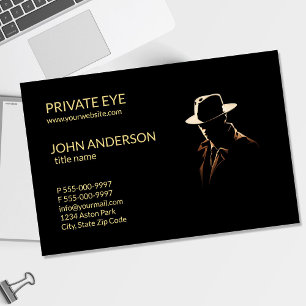 プライベート探偵 現代のプライベート探偵事務所 ビジネスC 名刺