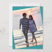 プライベート結婚式の招待状（披露宴のみ） 招待状 (裏面)