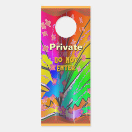 プライベート　立ち入り禁止　ドアハンガー ドアノブサイン