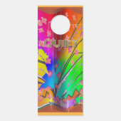 プライベート　立ち入り禁止　ドアハンガー ドアノブサイン (裏面)