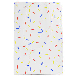 プライマリカラージミースプリンクル抱き枕 ミディアムペーパーバッグ