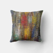 プライマリカラー抽象芸術装飾用クッション クッション (裏面)