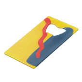 プライマリーカラークレジットカードボトルオープナー クレジットカード栓抜き (裏面アングル)