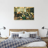 プライマリー・パブリック中国ののクラスルーム・ビュー キャンバスプリント (インサイチュ (寝室))