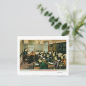 プライマリー・パブリック中国ののクラスルーム・ビュー ポストカード (スタンド正面)