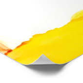 プライマリ梅 – 水彩 ポスター (角)