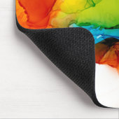 プライマリ梅 – 水彩 マウスパッド (コーナー)