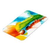 プライマリ梅 – 水彩 マグネット (左側)