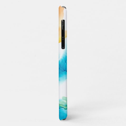 プライマリ梅 – 水彩 Case-Mate iPhoneケース (裏面/左)