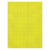 プライマリ水玉模様YELLOW-52x70テーブルクロス テーブルクロス (正面)