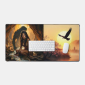 プライマルケーブチャームNo 5 （シリーズ14） デスクマット (キーボード&マウス)