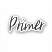 プライマーストレージシール シール (正面)