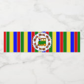 プライムカラーズチョオトレインベビーシャワー誕生日 ペットボトルラベル (シングルラベル)